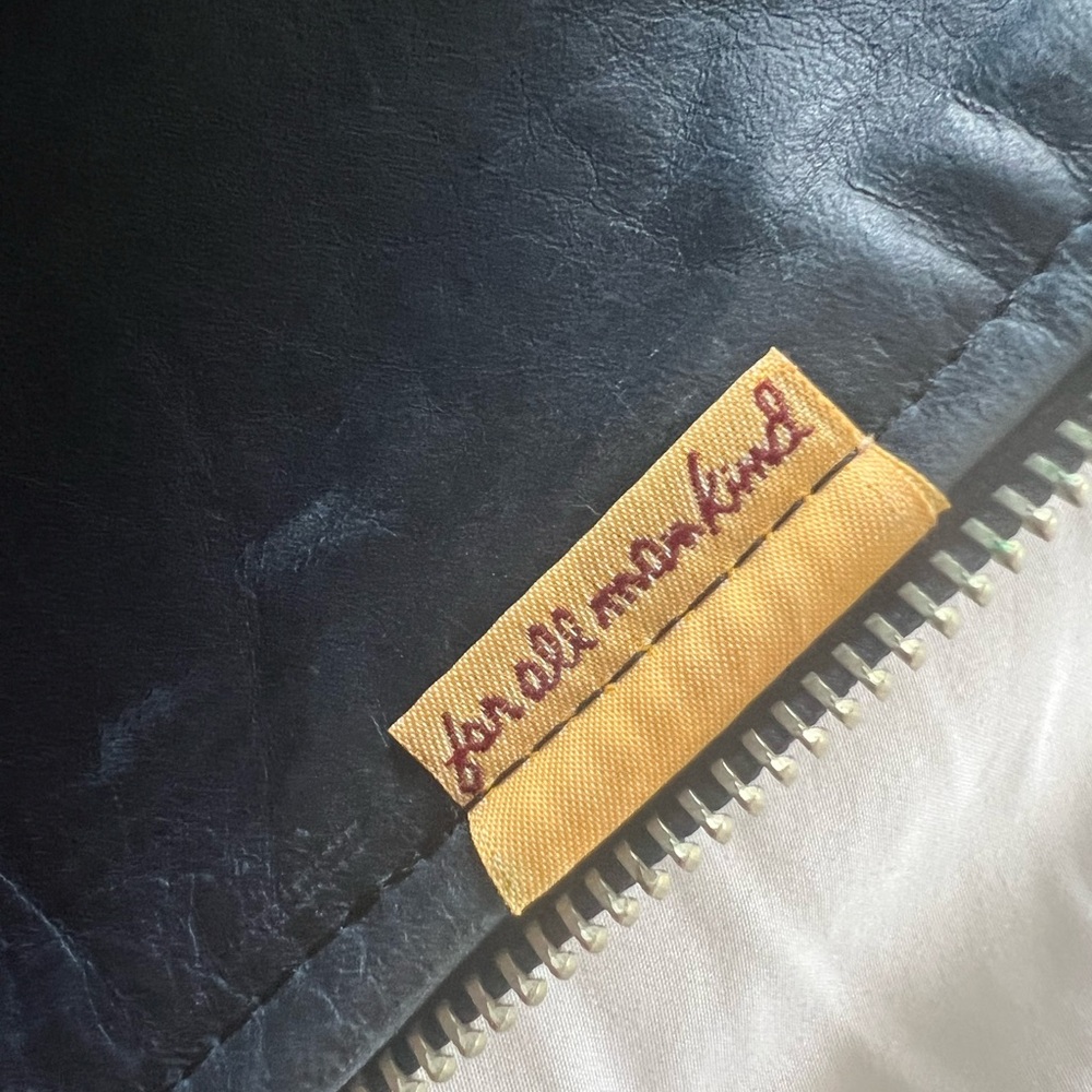 7 For All Mankind Men’s Leather Jacket - Picture 9 of 12